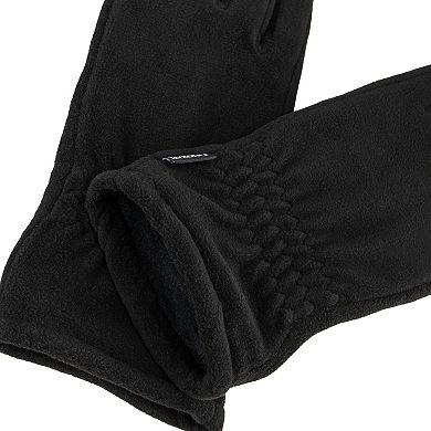 Women's isotoner SmartDRI Fleece Lined Gathered Gloves