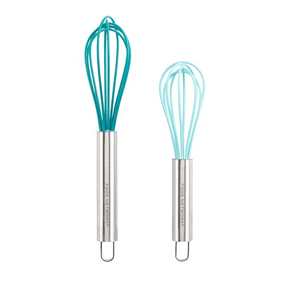 Mini Silicone Whisk, Blue, Sold by at Home