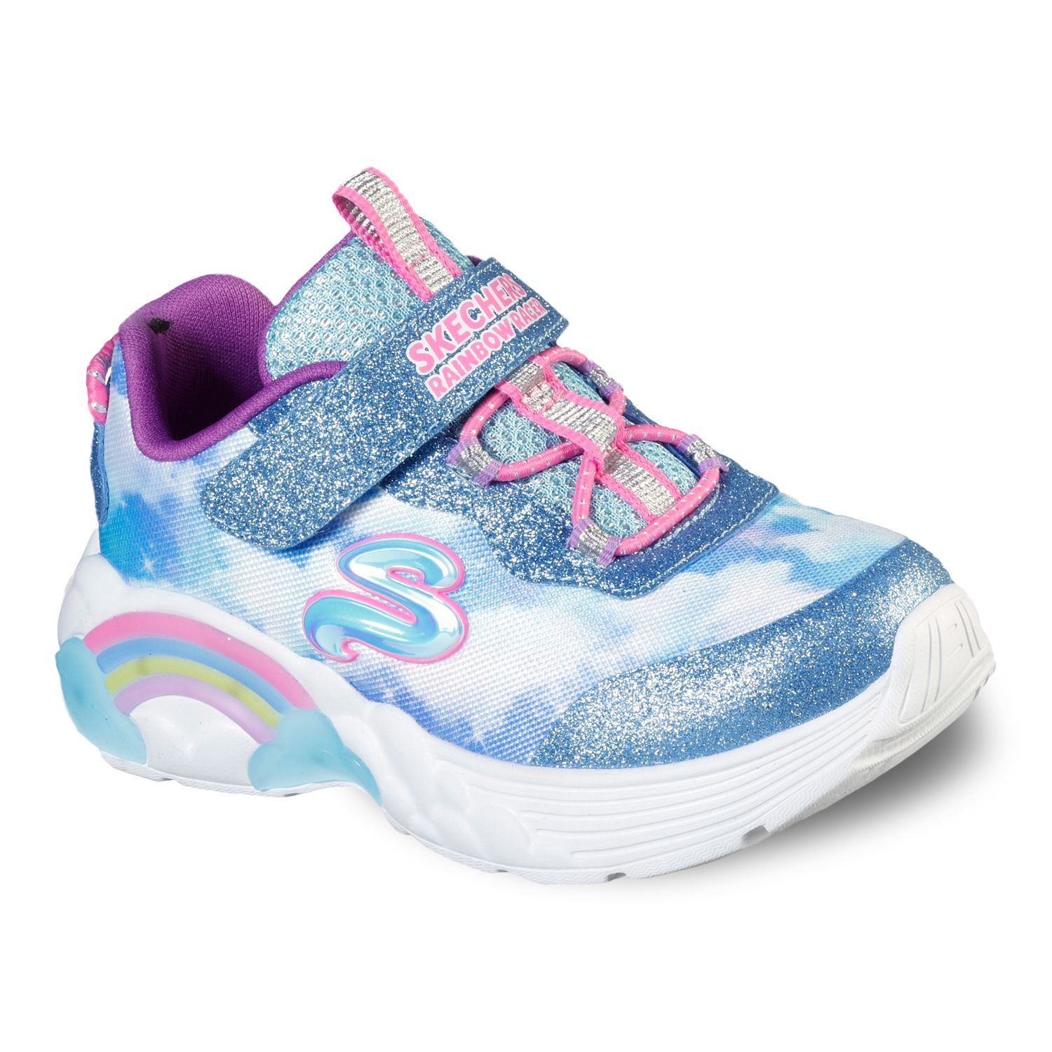 Rainbow Racer Toddler Girls' Light Up Shoes