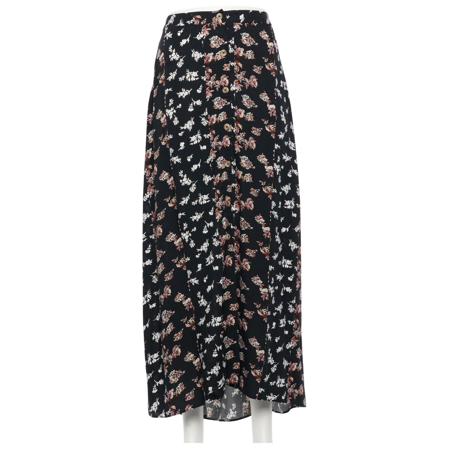 black maxi skirt kohls