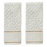 Vern Yip by SKL Home Lattice 2-piece Hand Towel Set