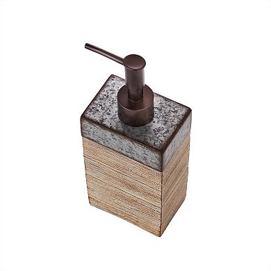 SKL Home Farmhouse Crate Soap/Lotion Dispenser