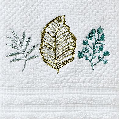 SKL Home Sprouted Palm 2-piece Hand Towel Set
