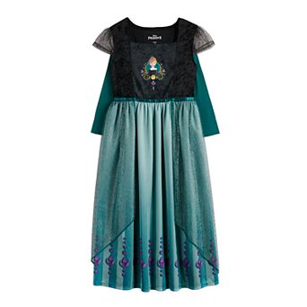 Disney's Frozen 2 Girls 4-8 Anna Is Royalty Epilogue Fantasy Nightgown