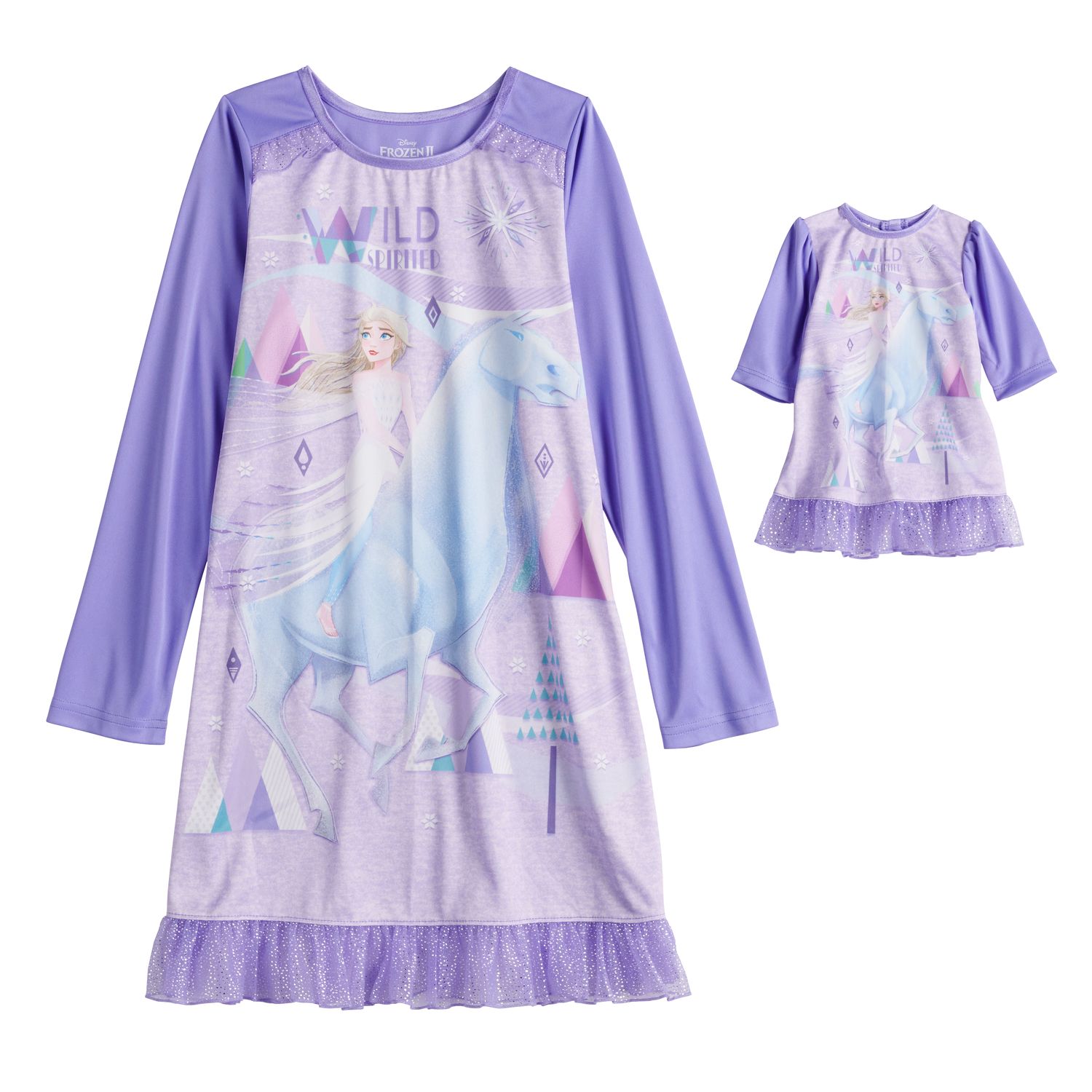 frozen pajama dress