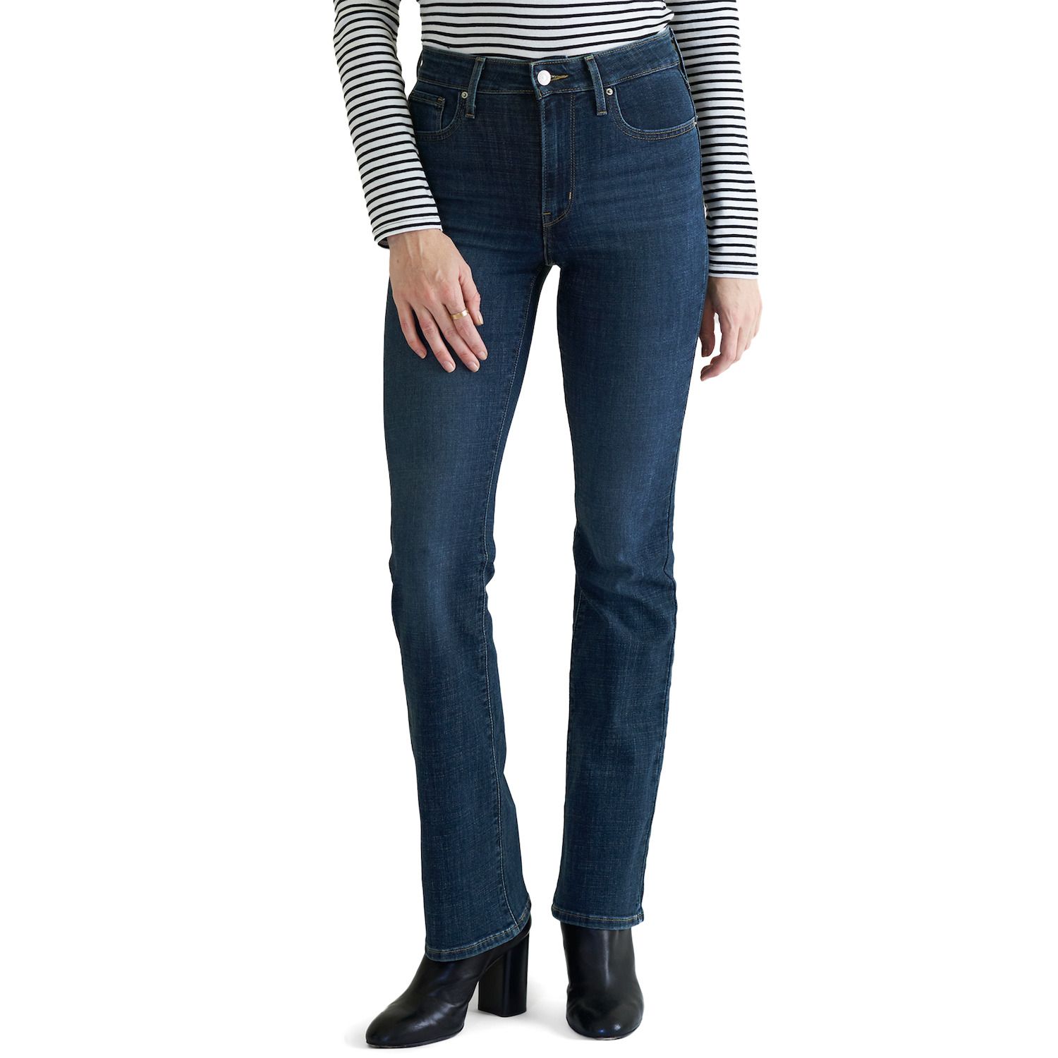 kohl's levi's high waisted jeans