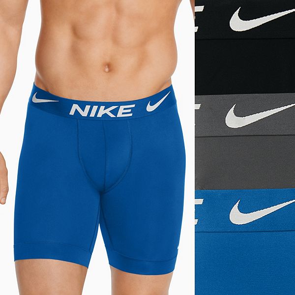 puur Ochtend gymnastiek Bulk Men's Nike 3-pack Essential Microfiber Long Leg Boxer Brief