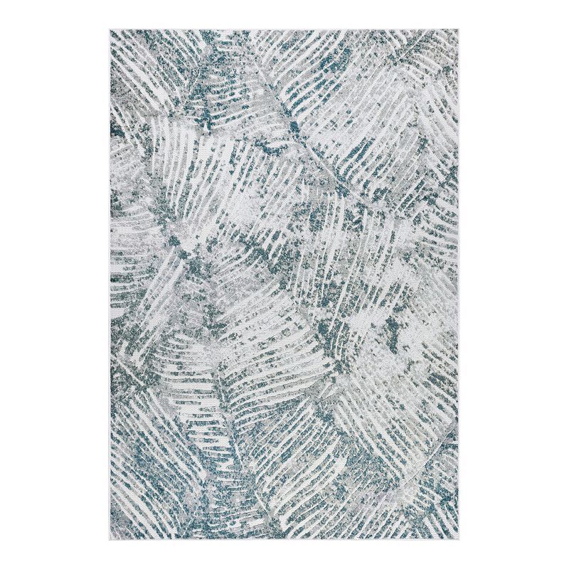 46196851 nuLOOM Hanna Textured Abstract Indoor/Outdoor Area sku 46196851