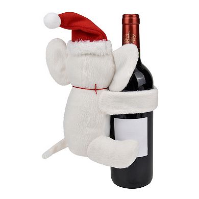 St. Nicholas Square® White Elephant Wine Bottle Hugger
