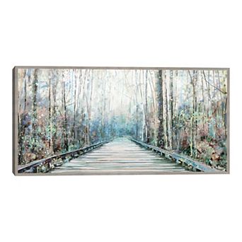 Fine Art Canvas Summer Journey Framed Canvas Wall Art