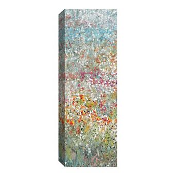 Masterpiece Flower Field Panel I Canvas Wall Art