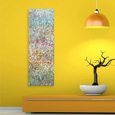 Masterpiece Flower Field Panel I Canvas Wall Art