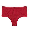 Women's Maidenform®Everyday Smooth High Waist Lace Thong DMTSTG