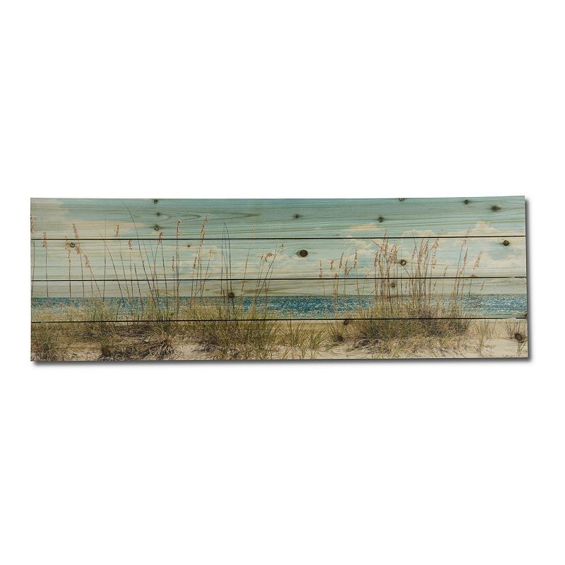 Gallery 57 Sand Dunes Wood Wall Art, Multicolor, 9X27
