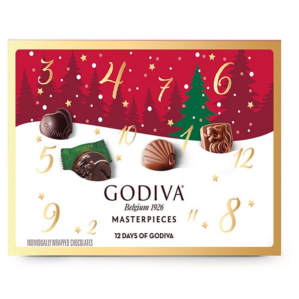 Godiva Holiday 12 Days of Christmas Advent Calendar