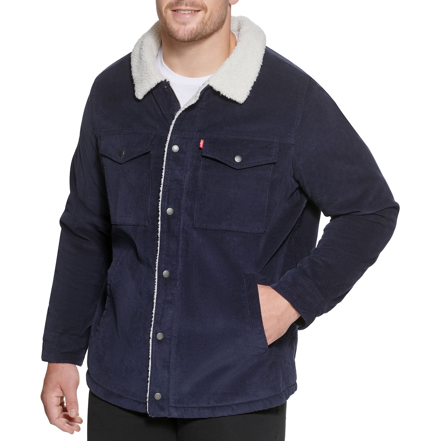 big and tall corduroy jacket