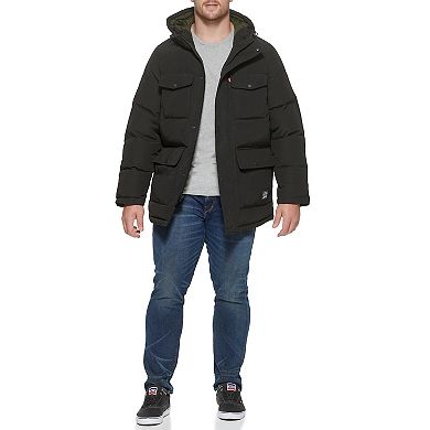 Big & Tall Levi's® Hooded Parka Jacket