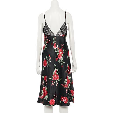 Women's Apt. 9® Floral Print Midi Nightgown