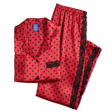 Women's Apt. 9® Polka Dot Pajamas Set