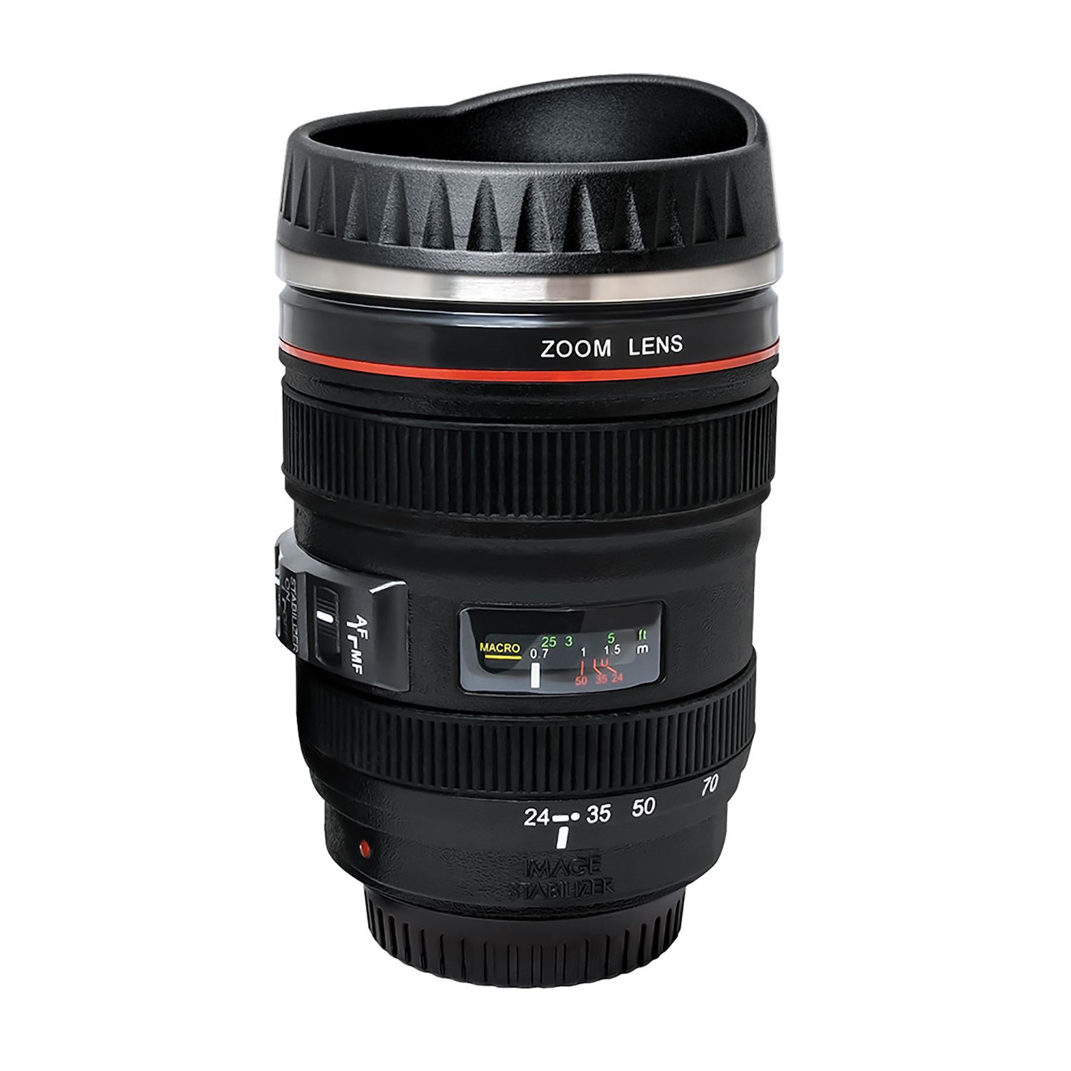 camera lens travel thermos