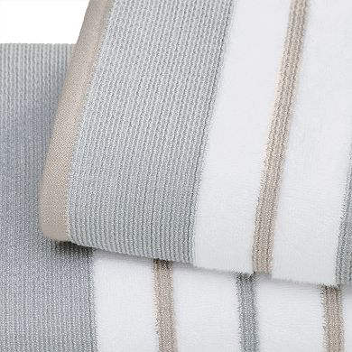 Madelinen 6-Pack Decorative Stripe Cotton Towel Set