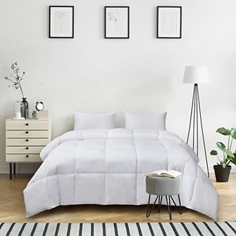 Kathy Ireland Kathy Ireland Nano-Touch White Down Comforter - All Seasons Warmth