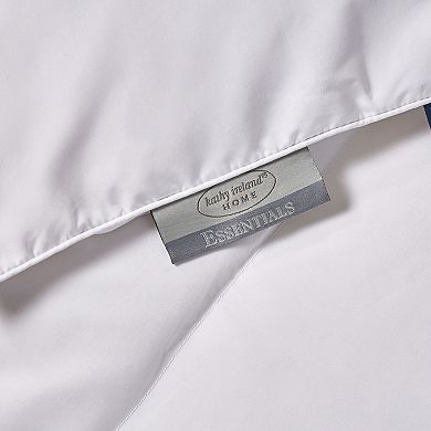 Kathy Ireland White Down Comforter - Light Warmth