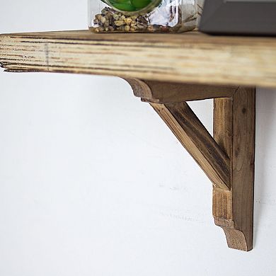 American Art Décor Rustic Corbel Wall Bracket 2-piece Set