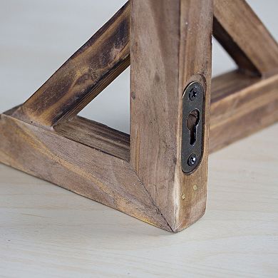 American Art Décor Rustic Corbel Wall Bracket 2-piece Set