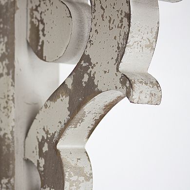American Art Décor Grey Wood Corbel Brackets S2