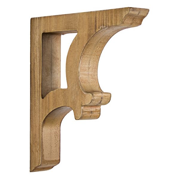 Wood Corbels Shelf Brackets S2, Decorative Corbel Shelves