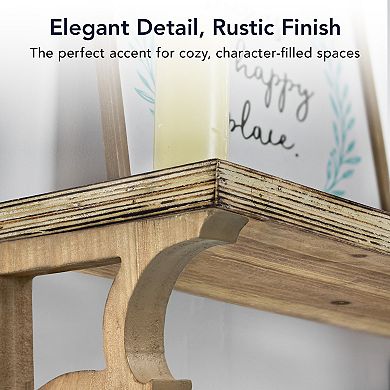 American Art Décor Wood Corbels Shelf Brackets S2