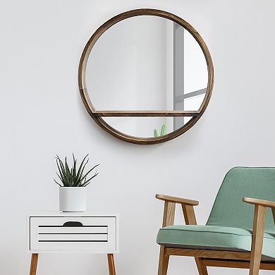 E2 Round Shelf Wall Mirror