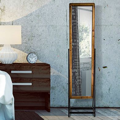 American Art Décor Cheval Floor Mirror