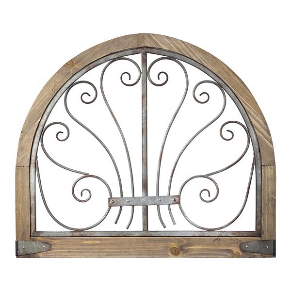 American Art Décor Rustic Arched Wall Decor