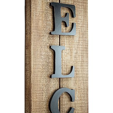 E2 Rustic Welcome Sign Wall Decor