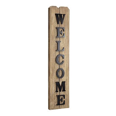 E2 Rustic Welcome Sign Wall Decor