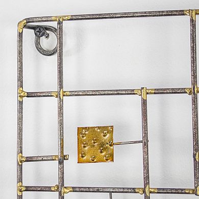 American Art Décor Abstract Metal Sculpture Wall Decor