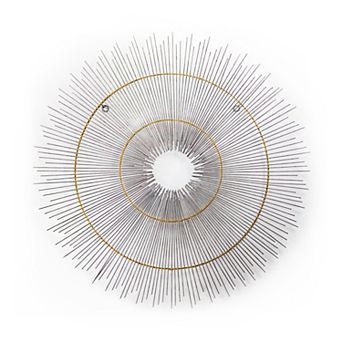 American Art Décor Abstract Starburst Metal Wall Decor