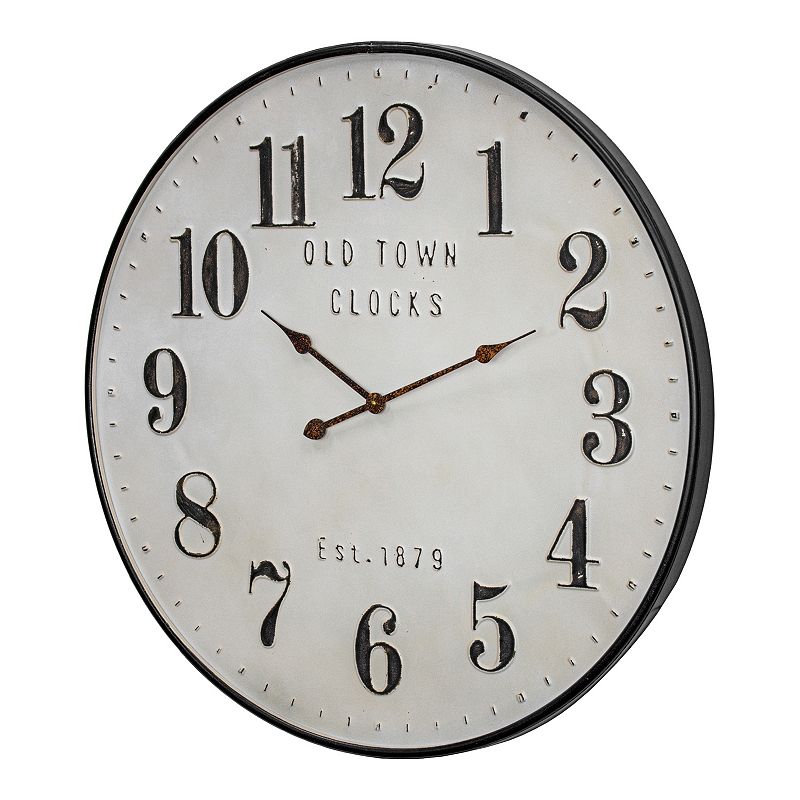 E2 Old Town Wall Clock, Multicolor