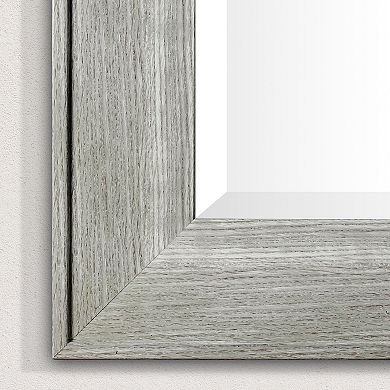 E2 Leighton White Driftwood Wall Mirror