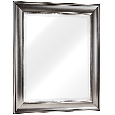 E2 Clarence Medium Silver Wall Vanity Mirror