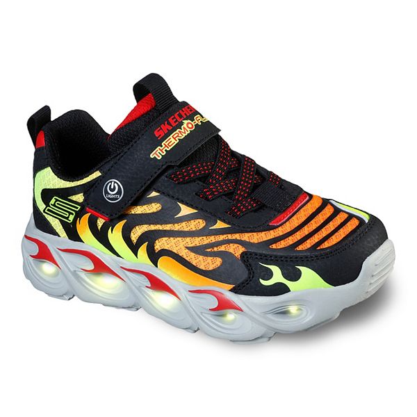 Light up sketchers men sale