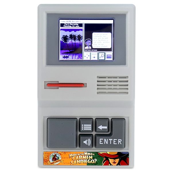Basic Fun Where in The World Is Carmen Sandiego Handheld Electronic Game 09613 for sale online 