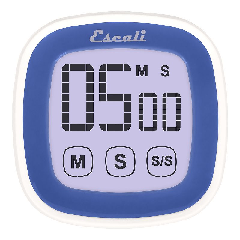 Escali Touchscreen Digital Timer, Blue