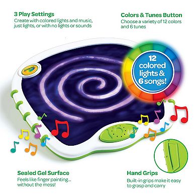 Crayola Touch Lights Musical Doodle Board
