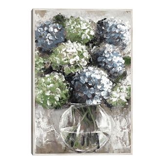 Masterpiece Hydrangea Study Blues Wall Art