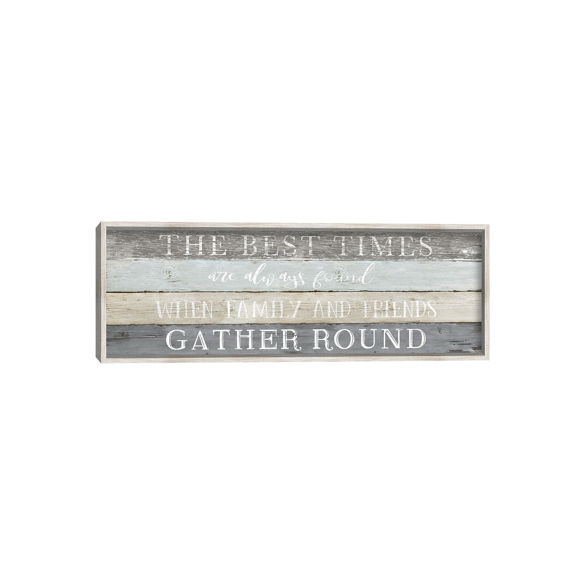 Fine Art Canvas Best Times Wall Art, Multi