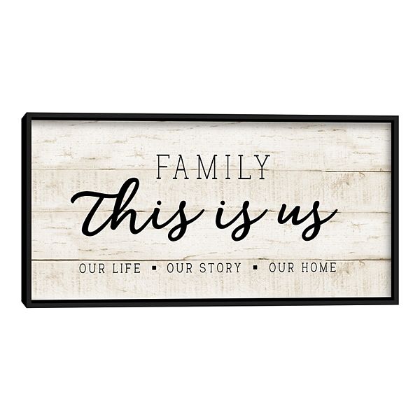 Fine Art Canvas This is Us Wall Art