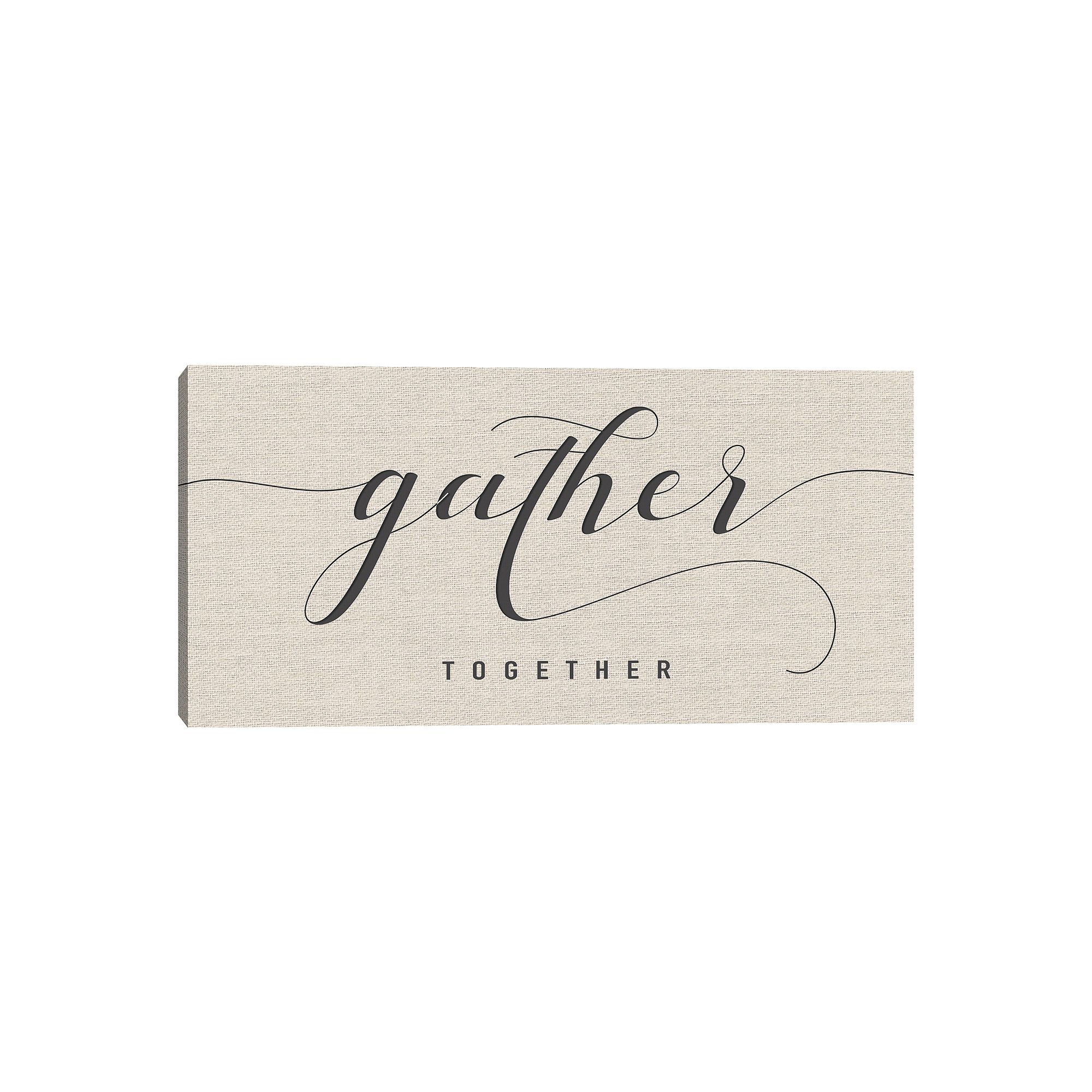 Fine Art Canvas Gather Together Crop Wall Art, Brown